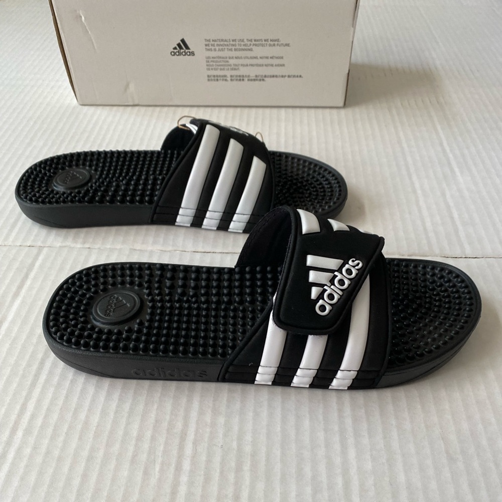 NWT Adidas Adissage Slide Mens 8